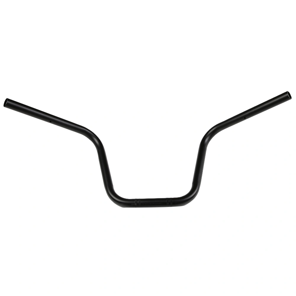 Steel Motorcycle Handlebar Handle Bar 22mm fit for Honda Suzuki Yamaha (Black)