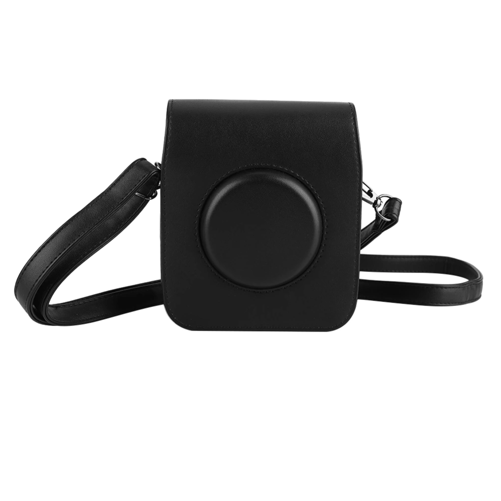 Camera Protective Case Bag with Shoulder Strap for Instax S20/SQ10(Black)