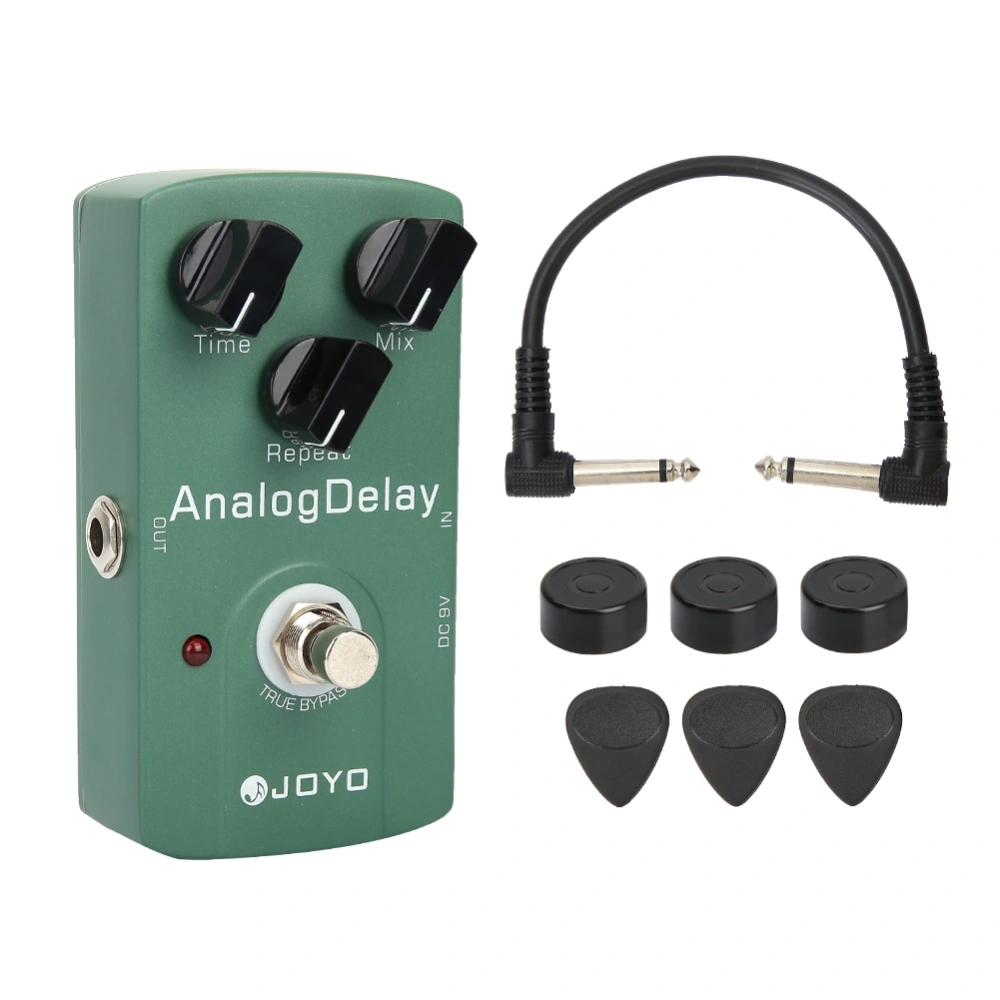 JF-33 Analog Delay Electric Guitar Effect Pedal with True Bypass & Heavy Duty Switch