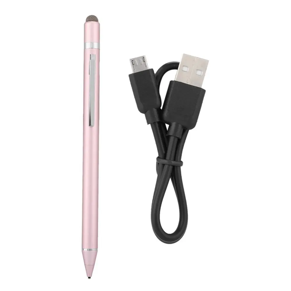 Pink Active Capacitive Pen Fine Point Mobile Phone/Tablet Universal Touchscreen Stylus