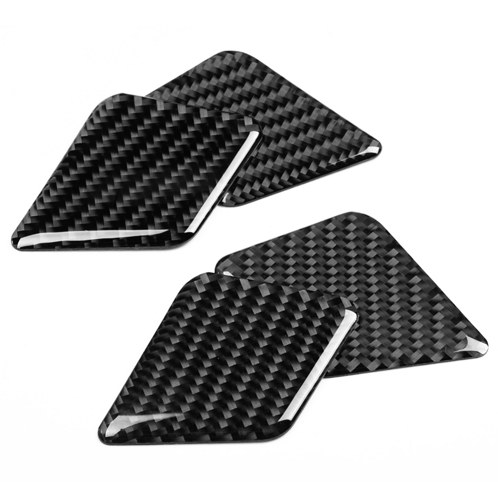 4Pcs Carbon Fiber Interior Door Handle Bowl Trim Cover for Mercedes W204 05-12