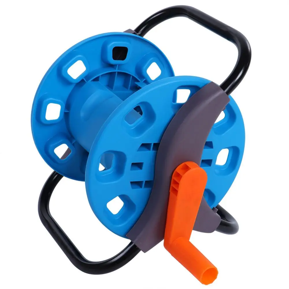 Portable Garden Water Pipe Hose Reel Cart Outdoor Planting Hosepipe Organizer