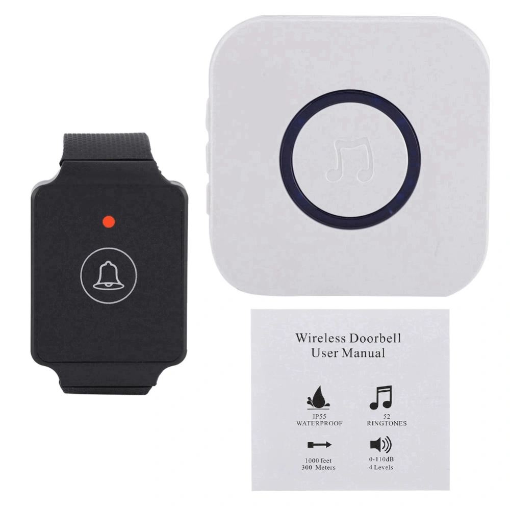 Wearable Wireless Smart Emergency Caller For Elderly And Patient (WL-SA5)(30-260V UK Plug)