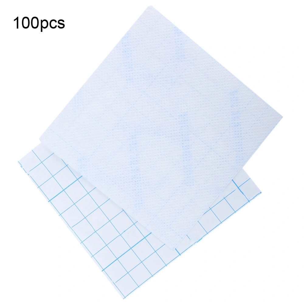 100Pcs Breathable Medical Tape Non-woven Adhesive Wound Dressing Medical Fixation Bandage 01#