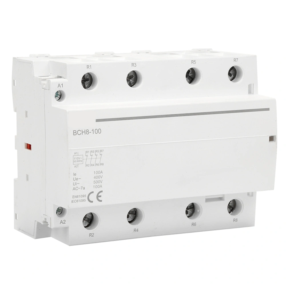 4P 4NO 100A 110V 50/60HZ Din Rail Household Electric AC Contactor??