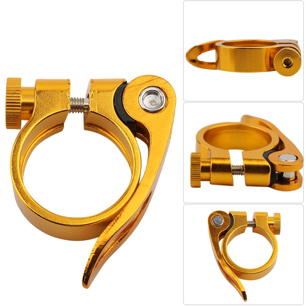 Mountain Bike Aluminium Alloy Ultralight Quick Release Buckle Seat Clamp Bicycle 31.8mm