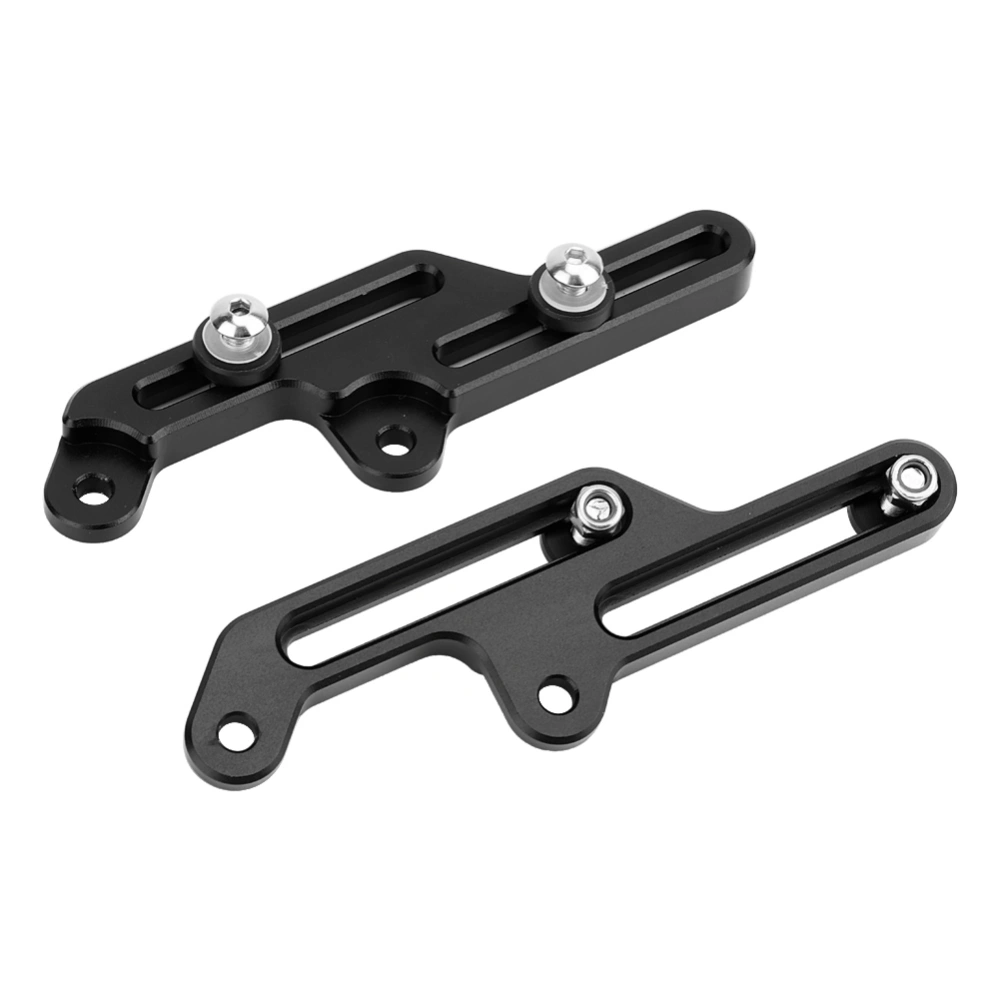 Motorcycle Windscreen Adjusters Windshield Bracket for HONDA NC700X/NC750X 2012-2015 (Black)