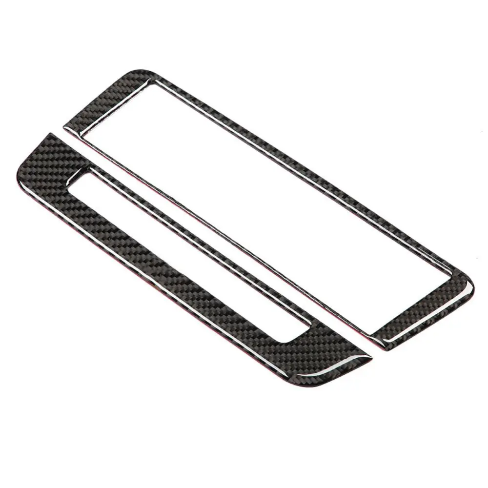 Carbon Fiber CD Air Conditioning Control Panel Cover Trim for Mercedes-Benz A/B/GLA/CLA(German)