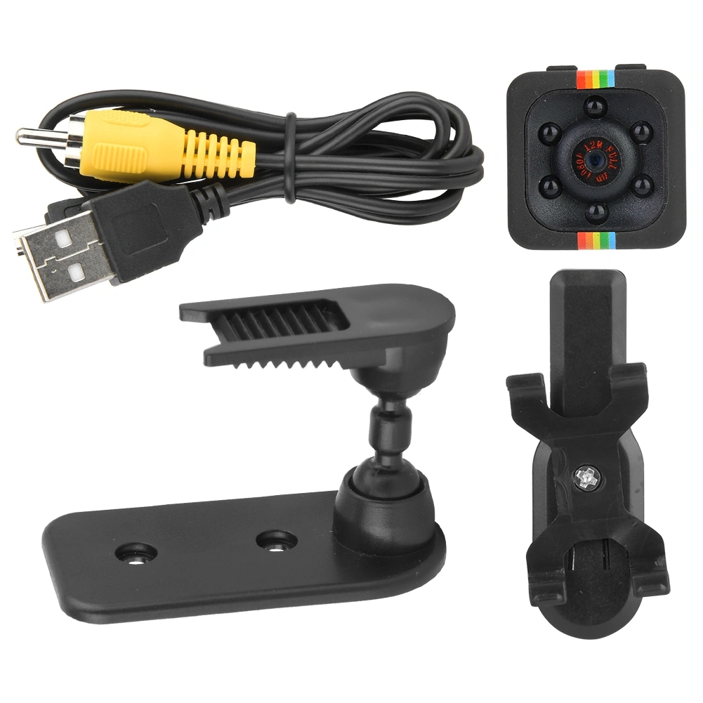 HD Mini Camera Cam 1080P Sensor Night Vision Camcorder DV Motion Recorder(black)