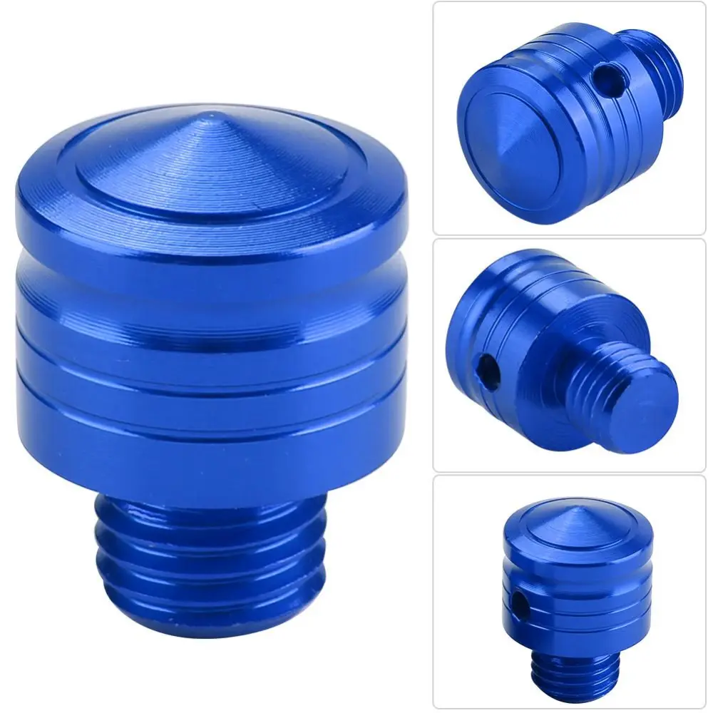 10mm Motorcycle Modified Rearview Mirror Seat Decorative Screw Cap Cover For Yamaha(Blue)