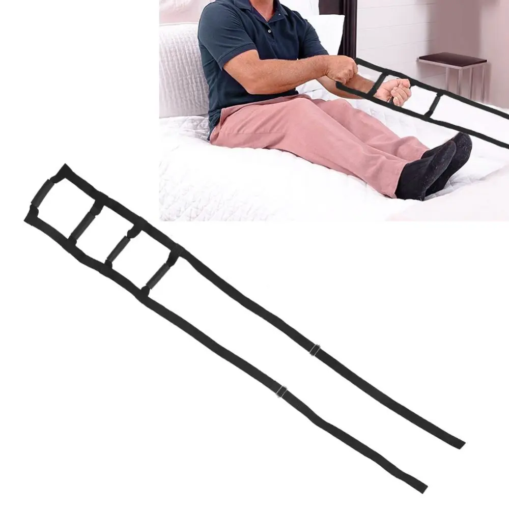 Bed Ladder Assist Rope Ladder Sit Up Bed Assistant with Metal Buckle for Elderly Patient