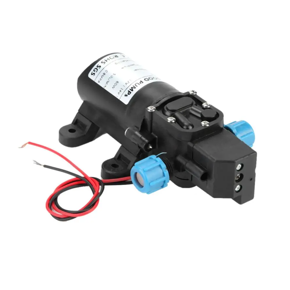 12V/60W Water Pump 5L/Min Micro Diaphragm Pump for Caravan Camping Boat