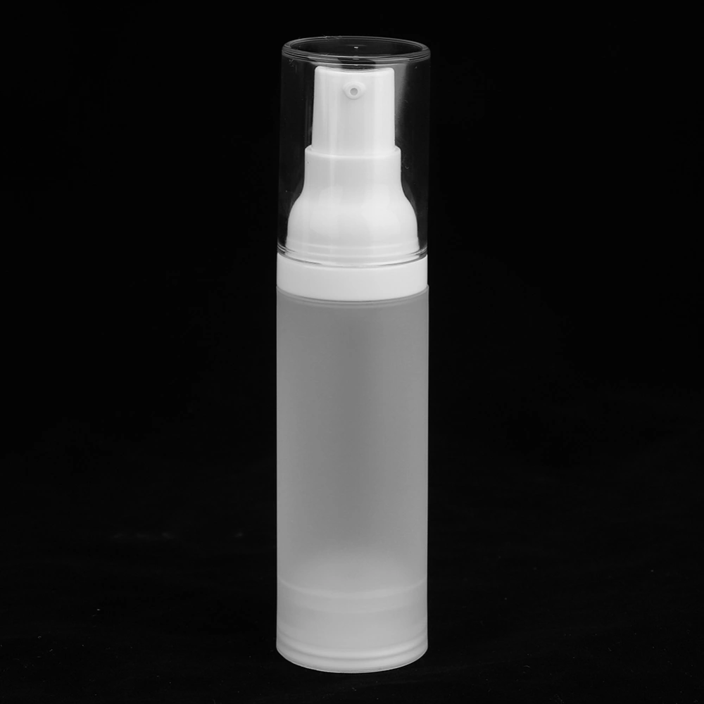 Frosted Vacuum Pump Empty Bottle Travel Lotion Cosmetic Makeup Dispenser Container 30ml