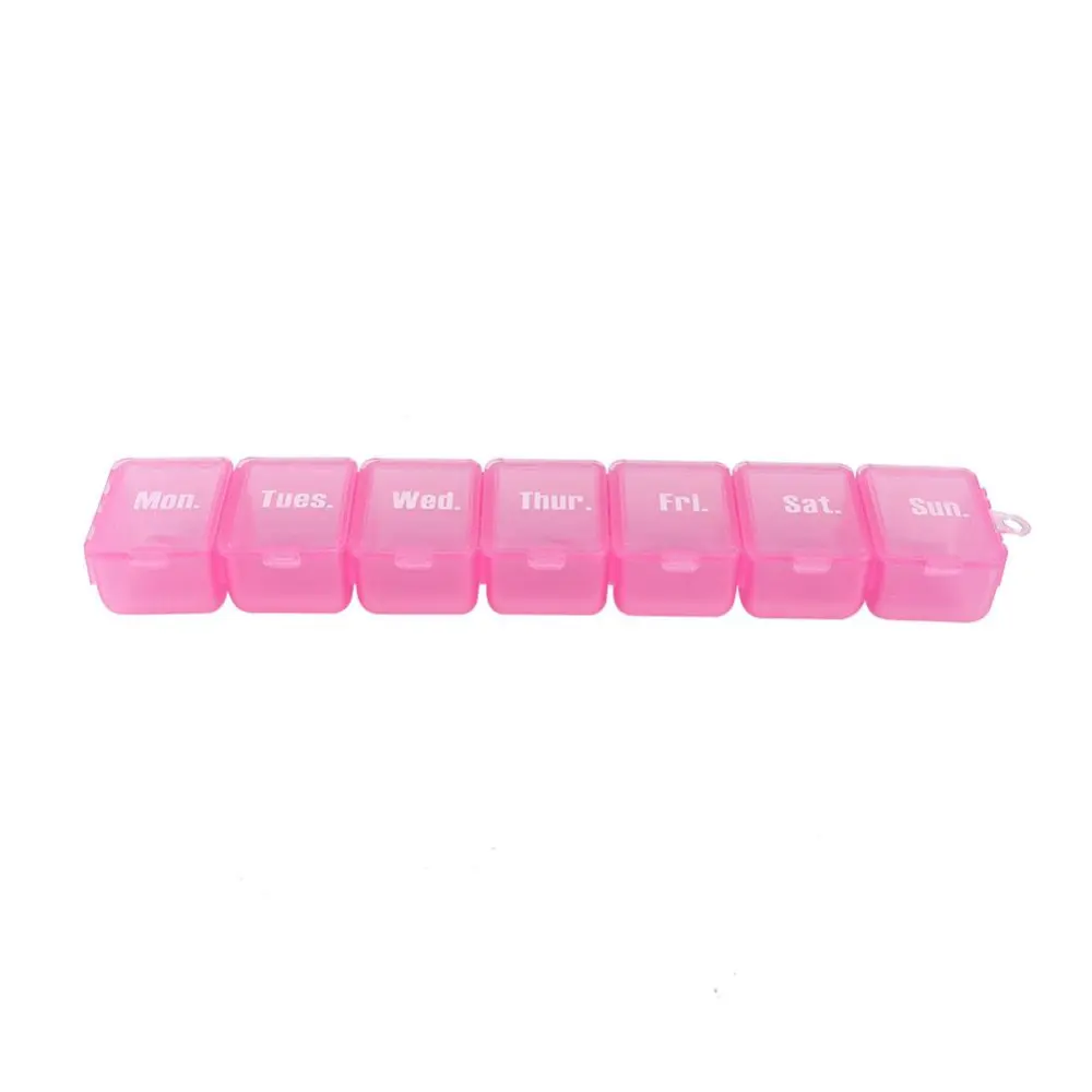 7 Day Daily Medicine Holder Pill Box Monthly Pill Box Organizer Dispenser Case()