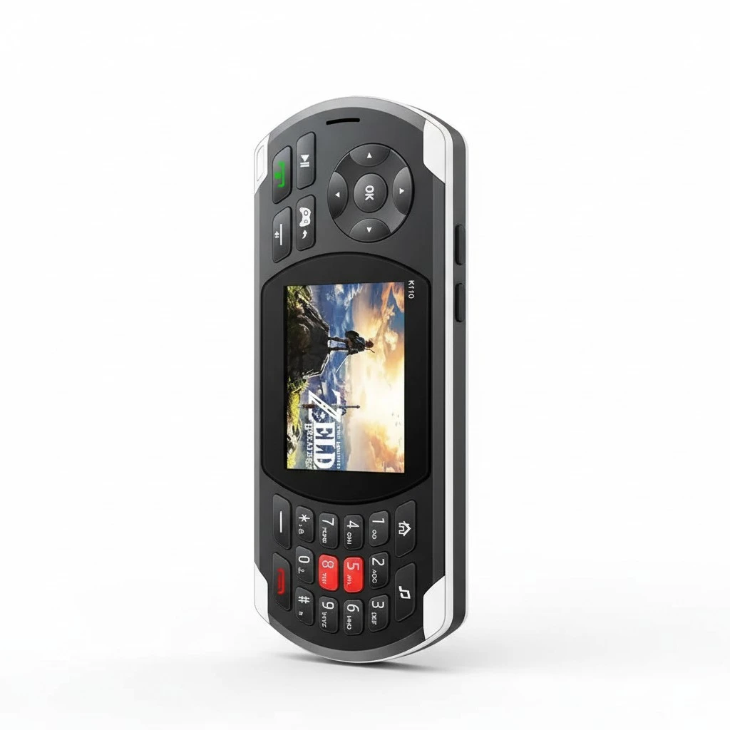 KECHAODA K110 2.8inch SC6531E 32MB 2600mAh Support 32G Game Phone 84 EU100-240V Black