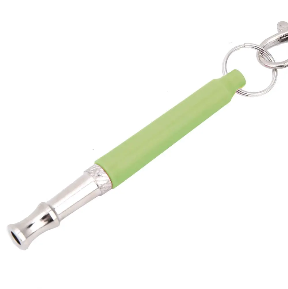 Portable Ultrasonic Dogs Birds Repelling Whistle Stop Barking Repeller with Lanyard (Khaki)