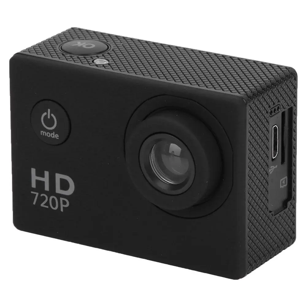 JS4004 Outdoor Diving Camera 720P Waterproof Camera Recording Aerial Photography Black