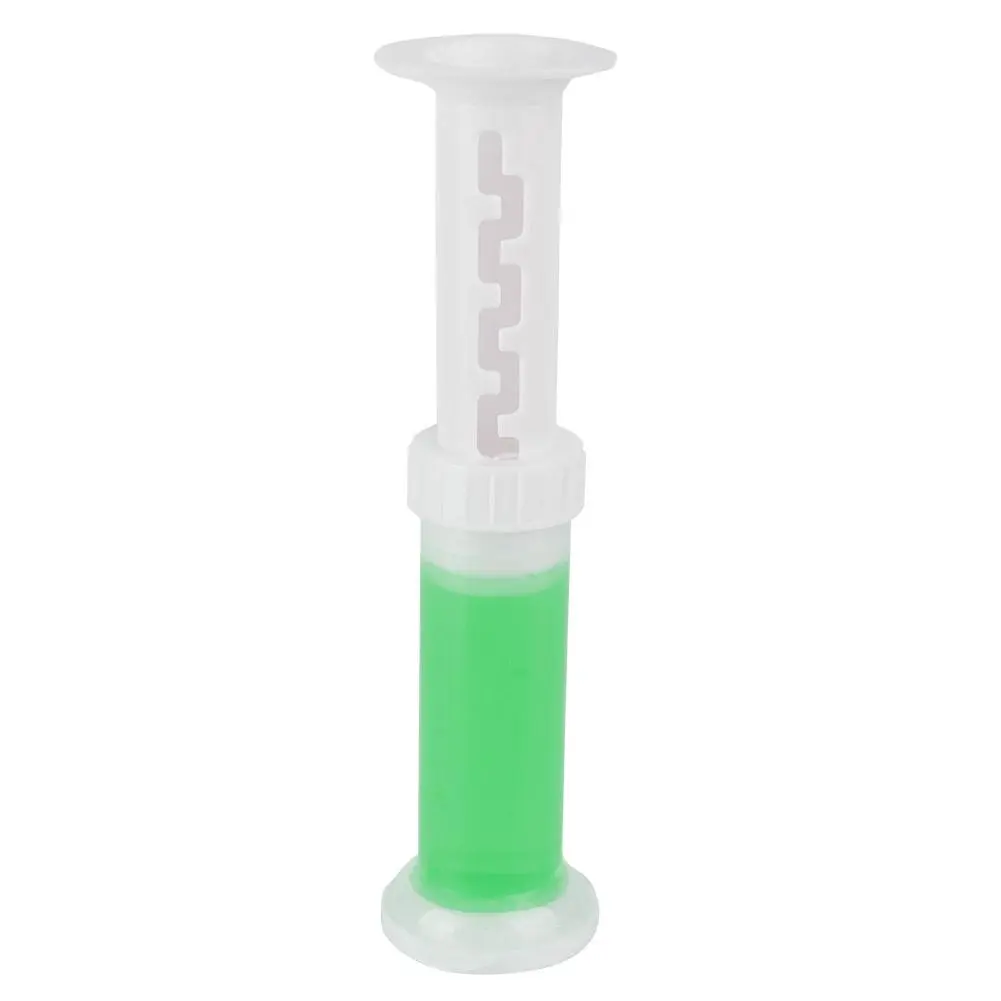 Needle Push Type Toilet Cleaner Cleaning Fragrance Gel Detergent (Green Lavender Scent)