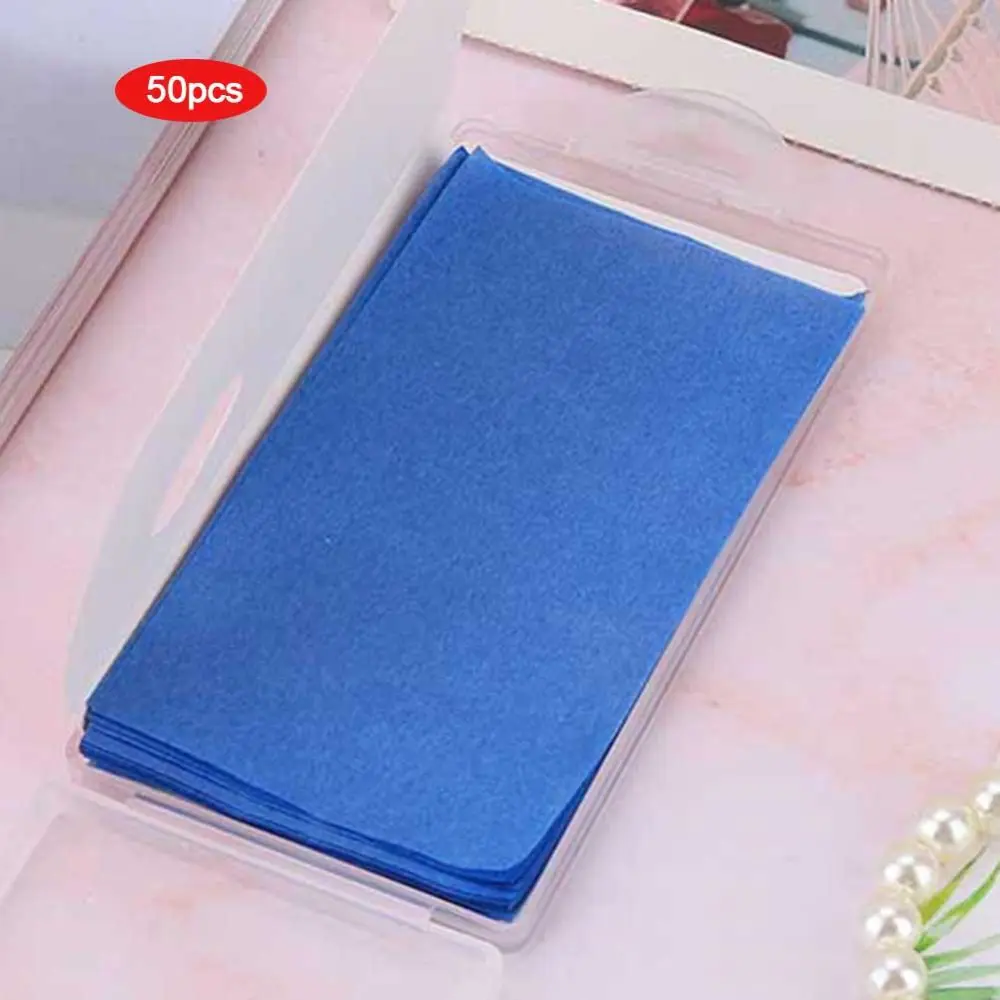 50pcs Makeup Film Oil Absorbing Control Sheets Face Clean Beauty Blotting Paper