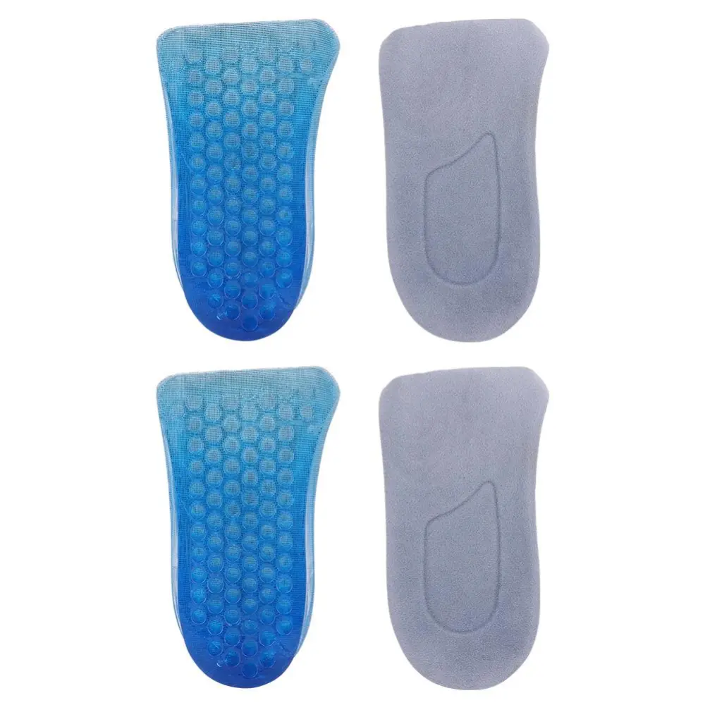 Double Layers Height Increase Insoles Soft Comfortable Heel Lift Height Taller Shoes Pad