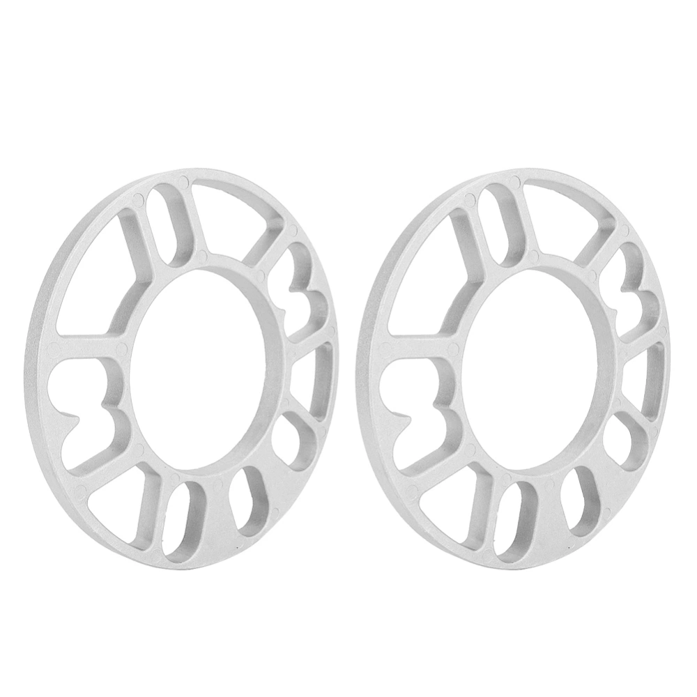 2Pcs 10mm Aluminum Alloy Wheel Spacers Shims Universal Fit for 4/5 Stud Wheel