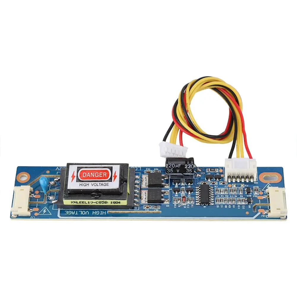 CCFL Dual Lamp Small Port High Pressure Inverter Board for 10-22" LCD Screen Backlight 10-28V