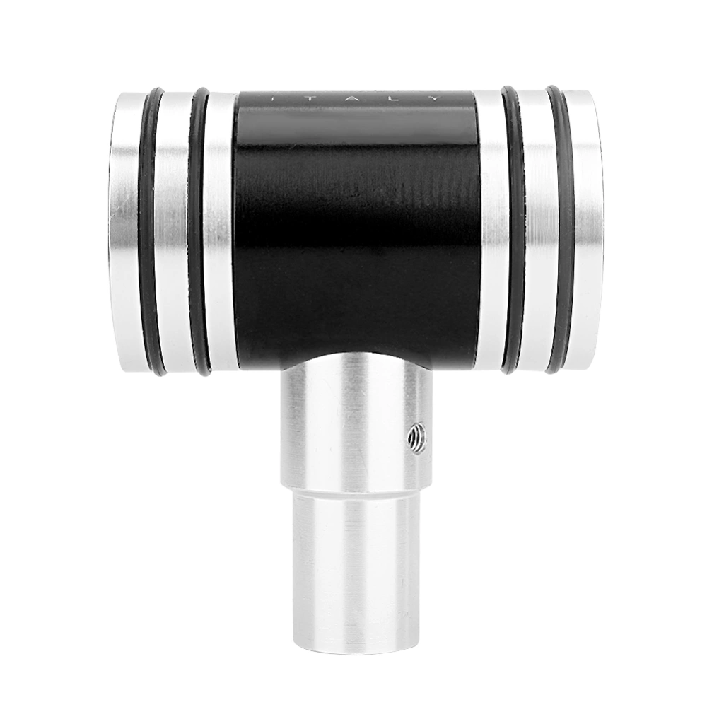 Universal Aluminum Alloy Automatic Car Gear Shift Knob Handle Shifter Lever Head(Black)