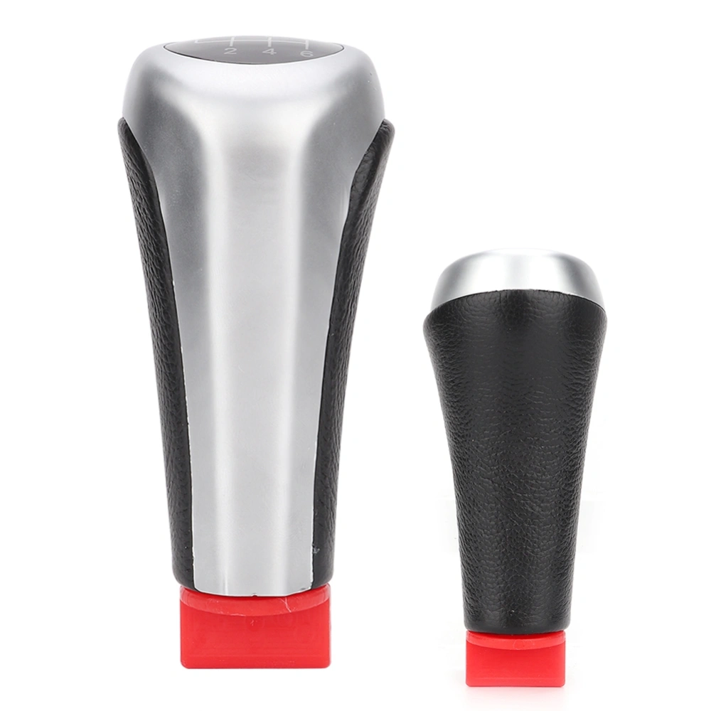 6 Speed Car Gear Shift Knob Handle Shifter Head Fit for E46 E90 E91 E92 X1 X3 X5