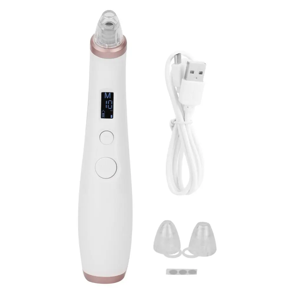 Electric Blackhead Acne Grease Suction Removal Pore Cleaner Facial Skin Cleansing Face Massager