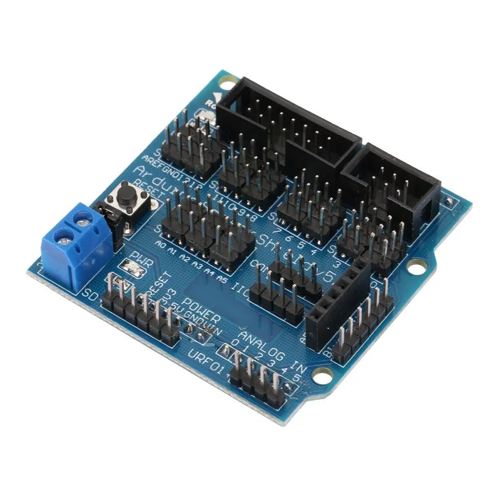 Sensor Shield V5.0 Expansion Board Module For Arduino UNO R3