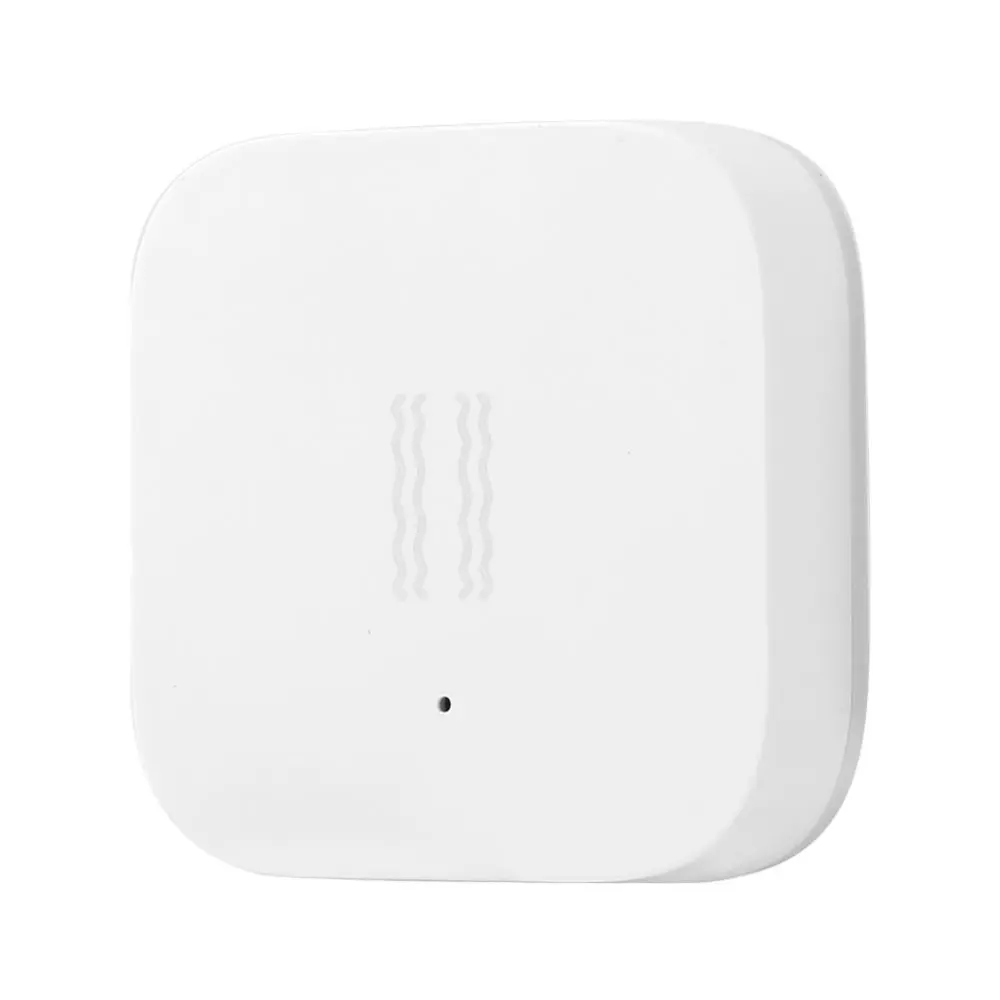 Smart Vibration Sensor ZigBee Shock Sensor for Home Safety White