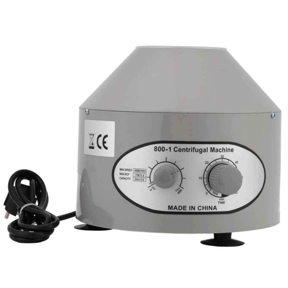 1pc Desktop Electric Lab Centrifuge Laboratory Medical Practice 4000rpm 6x20ml AU 220V