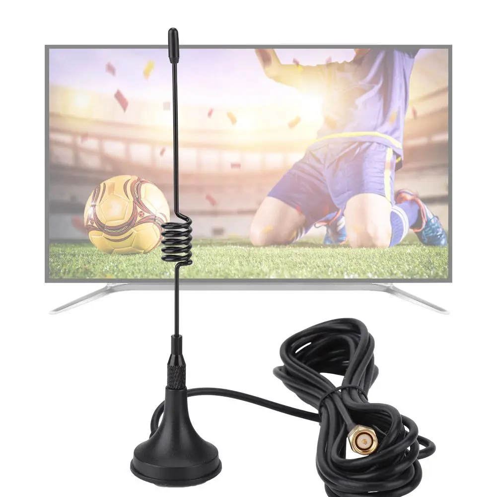 Suction Antenna 433Mhz RP SMA Plug Male Straight with Magnetic Base for Ham Radio