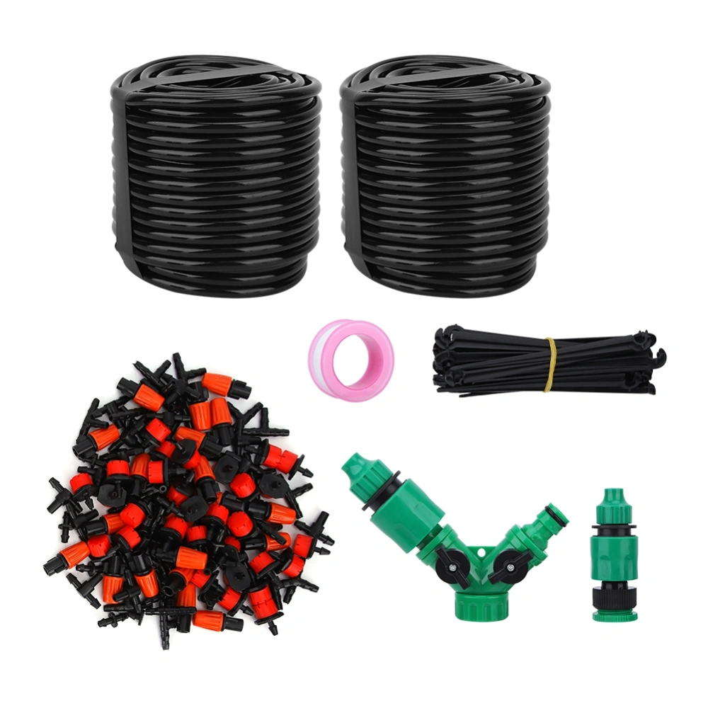 30 Meters DIY Garden Automatic Plants Flowers Watering System Irrigation Hose Kit