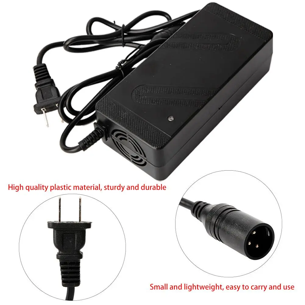 CN Plug 180-240V/AC50-60HZ Battery Intelligent Charger 48V 2A for Electric Bike Bicycle Scooter