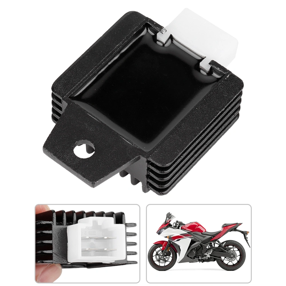 12V Full Wave Voltage Regulator Rectifier Fit for GY6 50cc-150cc Motorcycle