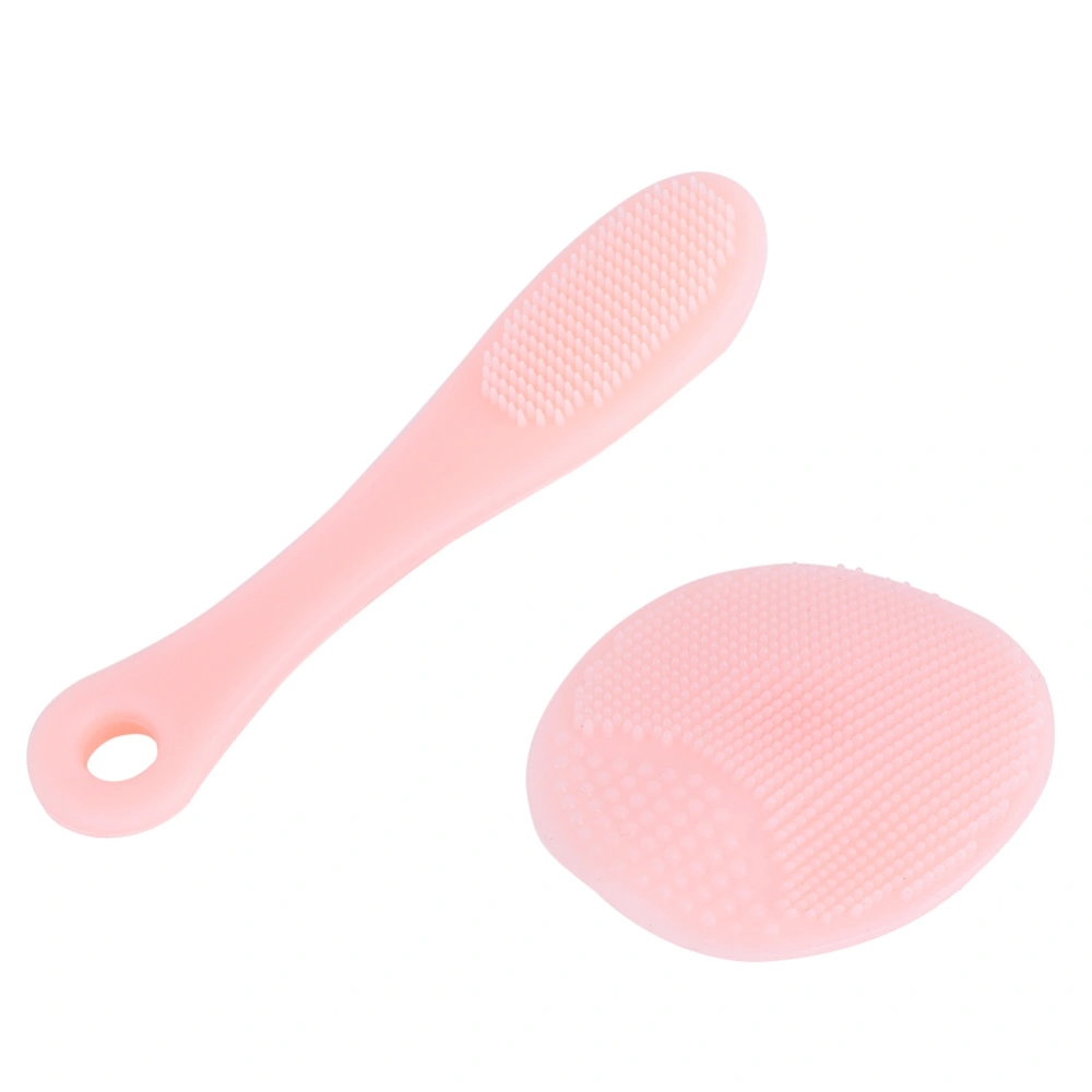 Silicone Facial Cleansing Brush Black Head Removal Brush Makeup Facial Skin Remover Suit