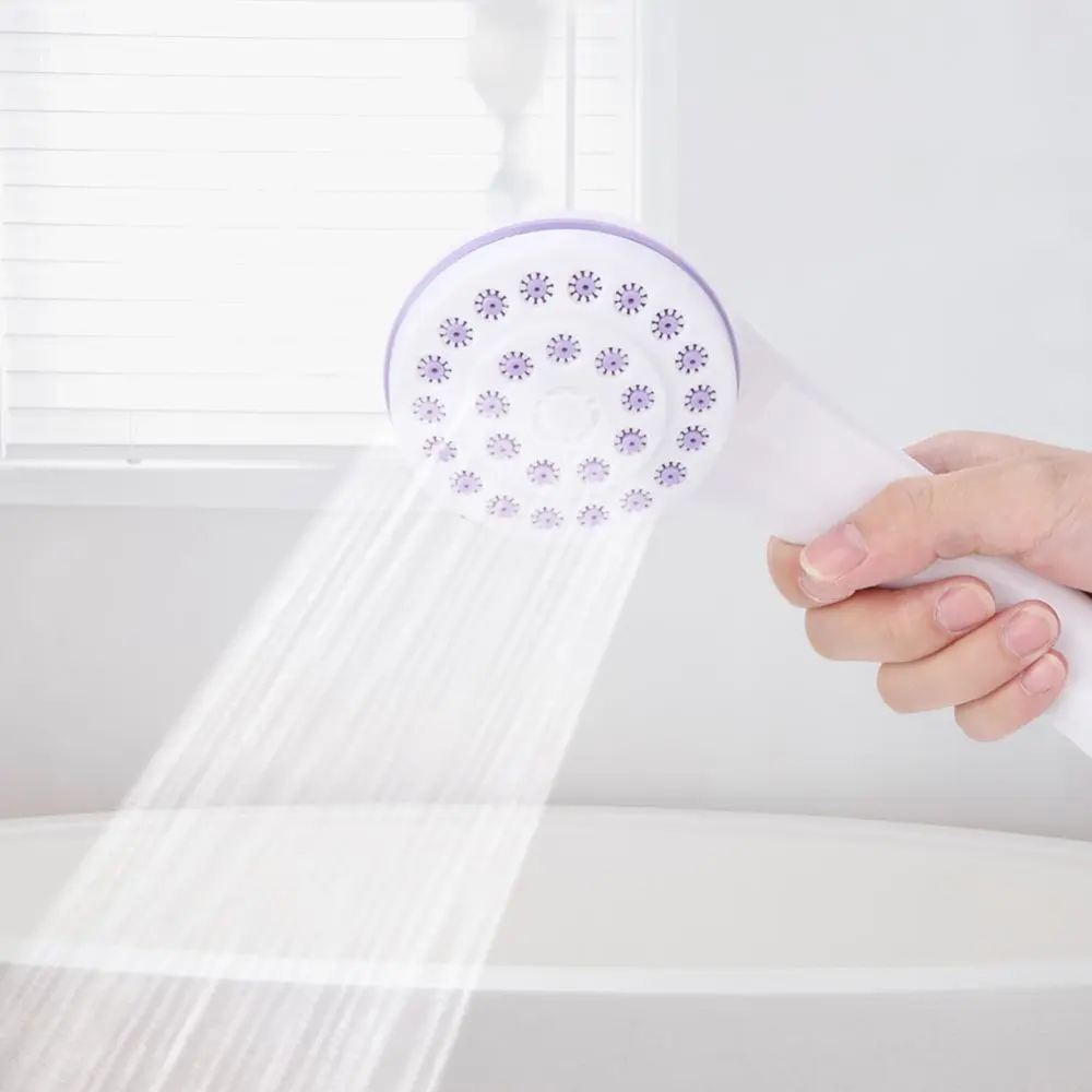 G1/2" Thread Massage Temperature Control Handheld Shower Head 3 Modes Shower Spray