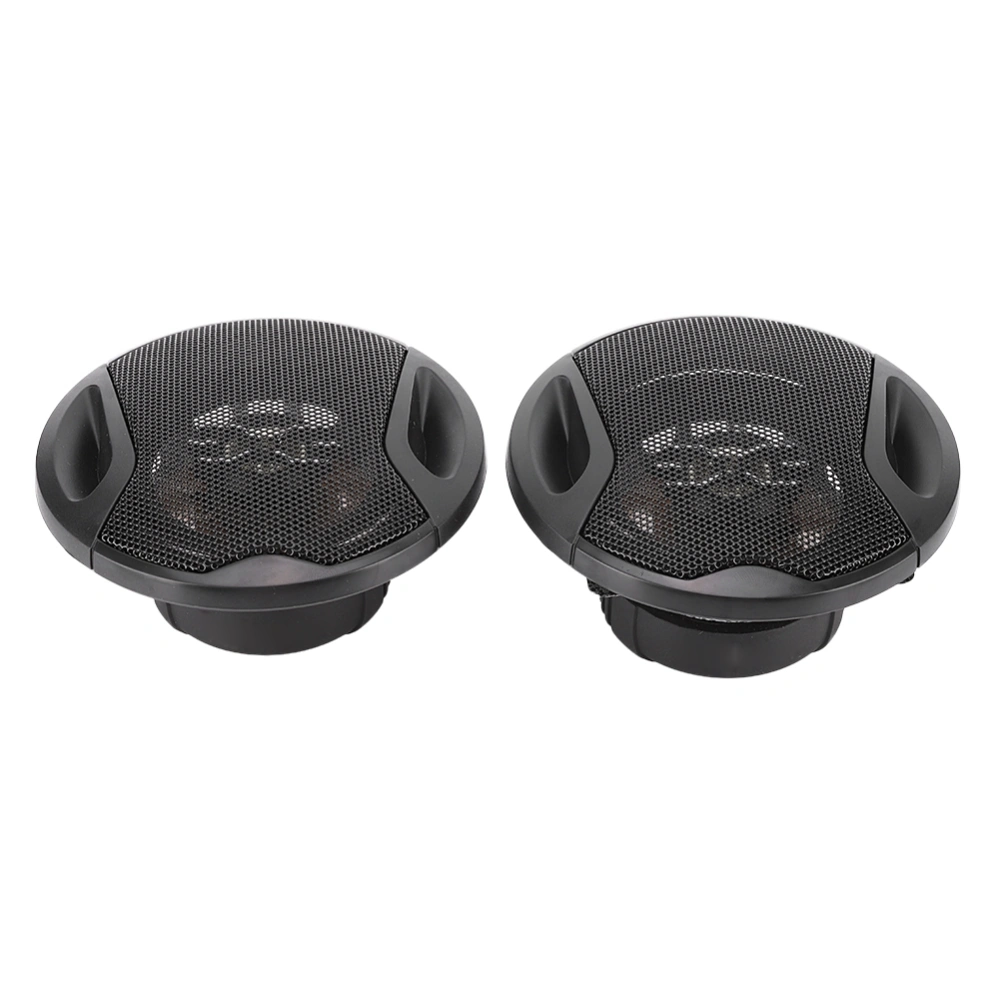 LH-402 1 Pair Coaxial Car Audio Speaker 300W 4 inch Car Door Coaxial Audio Speaker with Light