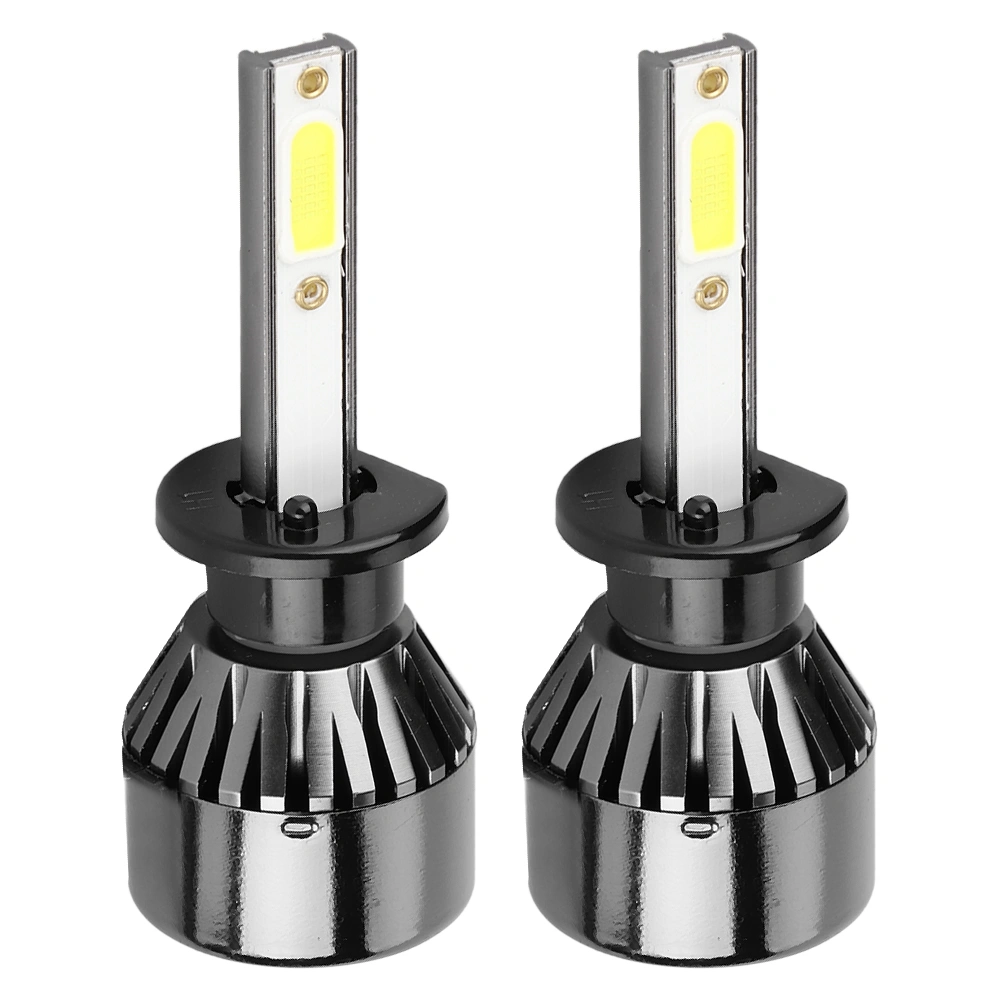 2Pcs 80W For H1 White Light Car LED Headlight Bulbs Auto LED Light Headlamp