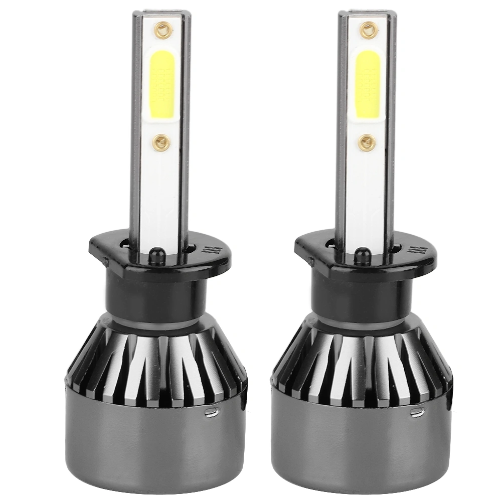 2Pcs 80W For H1 White Light Car LED Headlight Bulbs Auto LED Light Headlamp