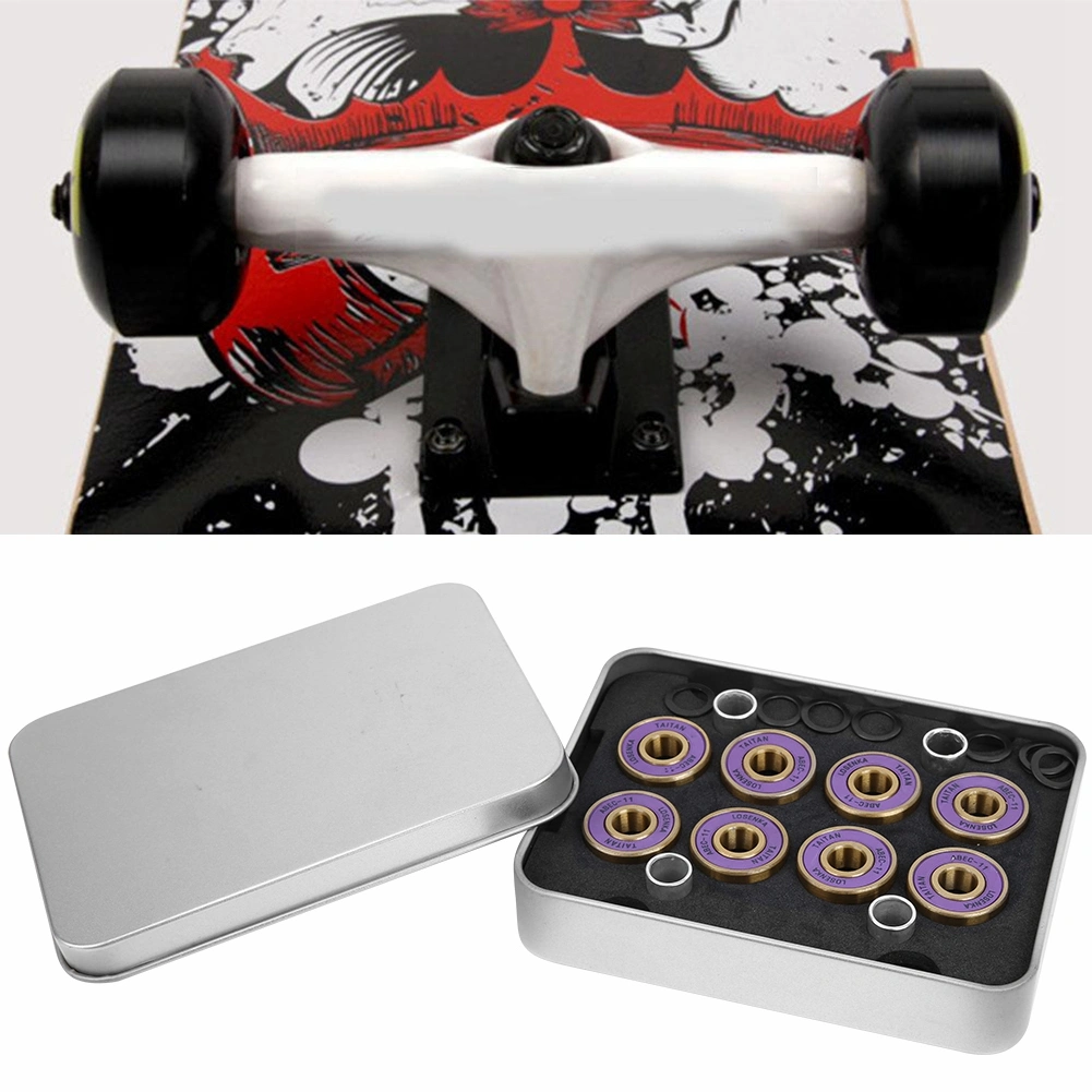 8PCS Premium Skateboard Bearing Silent Skate Roller Ball Bearings Set for Electric Scooter