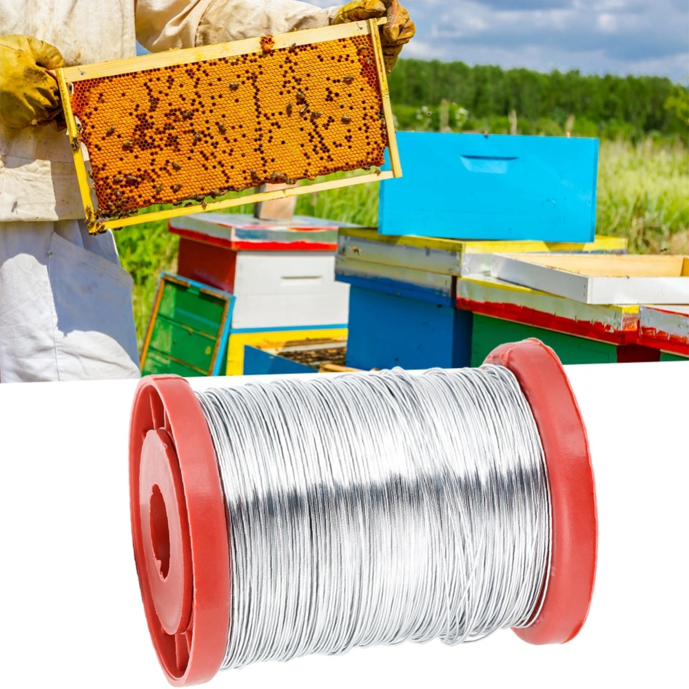 0.5mm Beekeeping Stainless Steel Frame Wire Frame Iron Wire for Beehives Frames Tool 02#