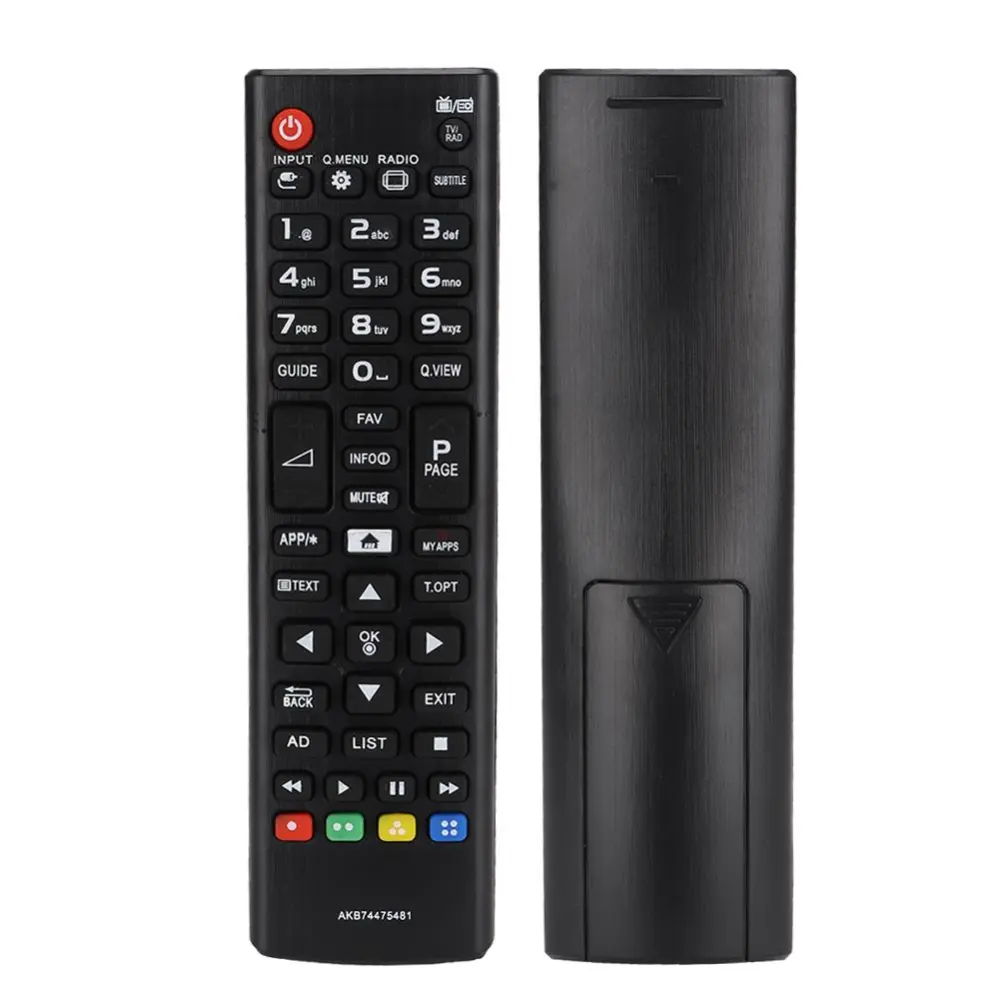 ABS Material Shell TV Television Remote Control for LG AKB74475481 Powered by Battery