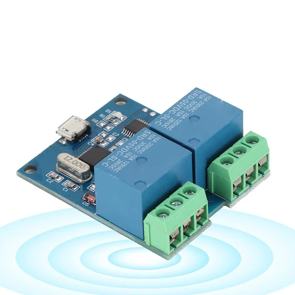 LCUS-2 2-Way USB Relay Intelligent Control Switch Module For Circuit Switch
