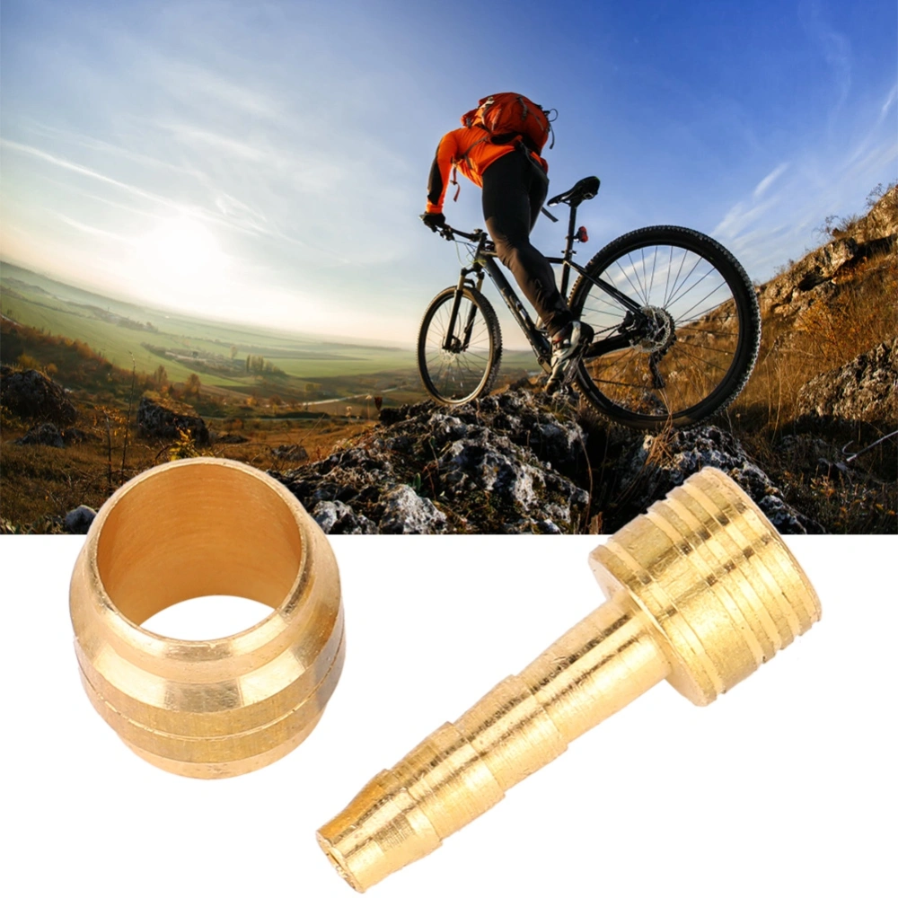 Mountain Bike Bicycle Hydraulic Brake Oil Olive Pin Hose Connector Set Fit for Magura(Ten Pair)