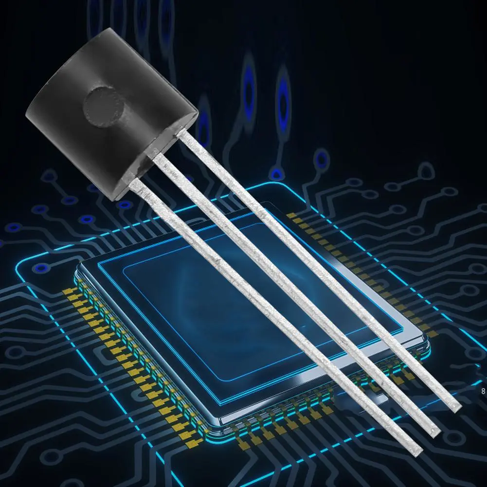 DS18B20 Temperature Digital Sensor 9~14 Programmable Digital Output Sensor 2.8~5.5V(10 Pcs)