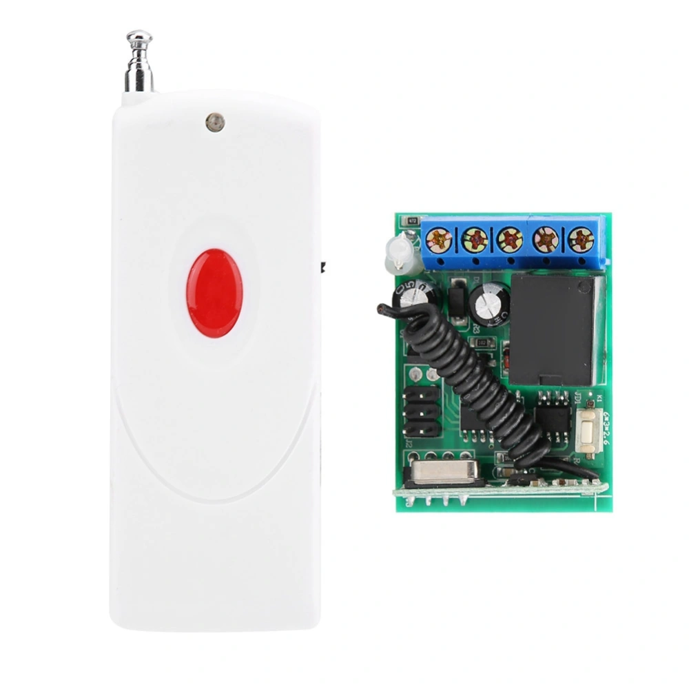 Pa12V 1 Way Relay Module 433MHz Single Button Wireless Remote Control Switch (FD027)