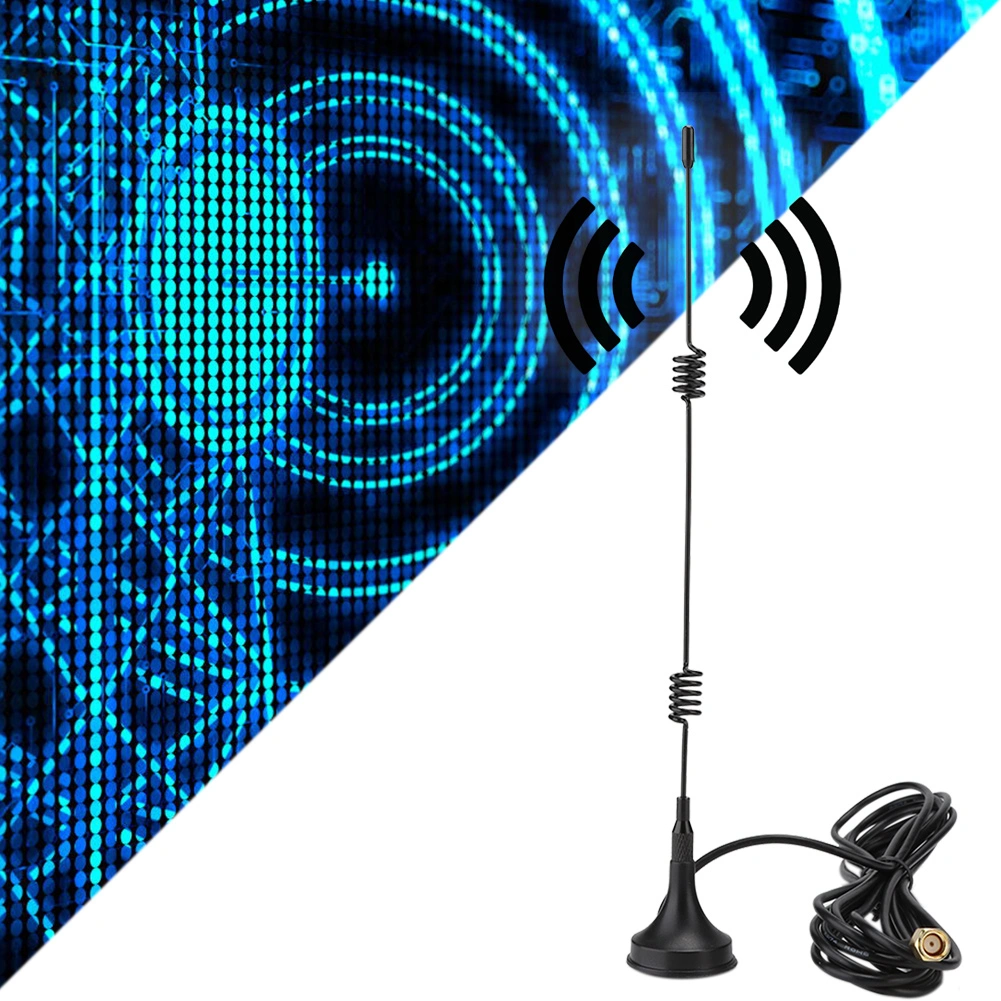 2.4GHz WiFi 8dBi High Gain Antenna SMA Female Wireless Module Router Network Card ZigBee(3m)