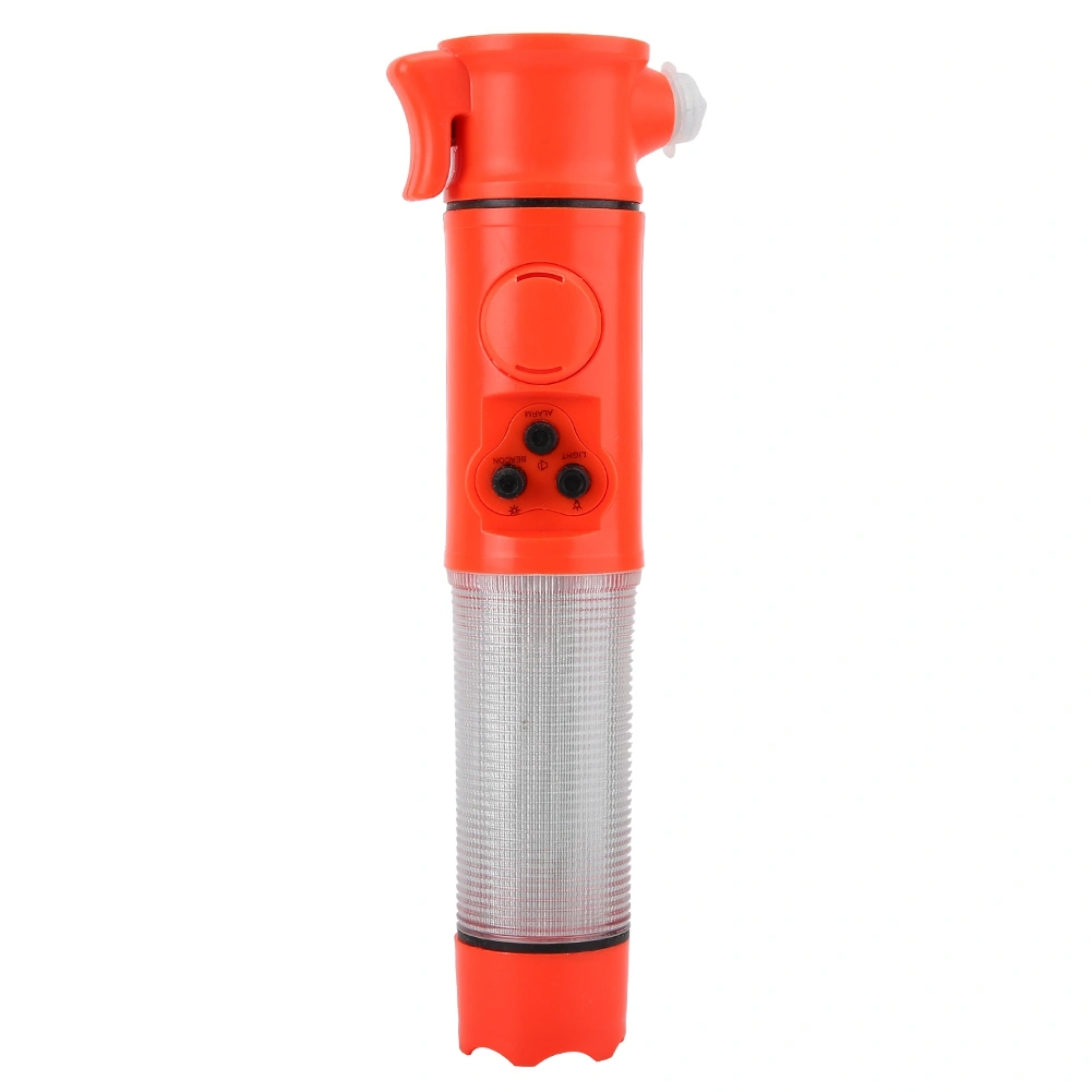 6-in-1 Multi-function Safety Hammer With LED Light Flashing Alarm Car Escape Window Breaker